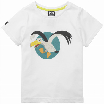 KOSZULKA DZIECIĘCA HELLY HANSEN KIDS' K THE OCEAN RACE T-SHIRT (20637) WHITE