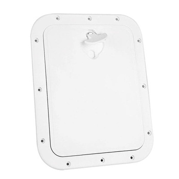 KLAPA SCHOWKA WYJMOWANA 380X380 MM BIAŁA