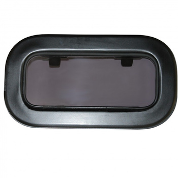 OKNO FLUSH OTWIERANE ROZMIAR 0 CZARNE