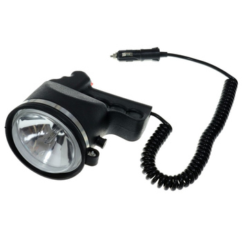 REFLEKTOR SZPERACZ HALOGENOWY - 12V - 55W - CZARNY - RĘCZNY