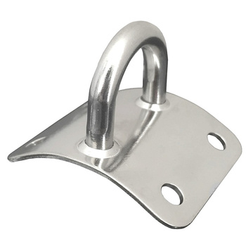 UCHWYT MASZTOWY PIONOWY D5MM, H33MM, 41x46MM, S/S