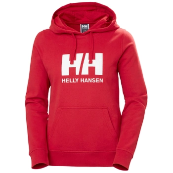 BLUZA DAMSKA Z KAPTUREM HELLY HANSEN  HH LOGO HOODIE (33978) red