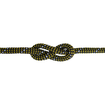 LINA HARBOR CZARNA ODBLASKOWA 10 MM CUMOWNICZA, POLIESTER