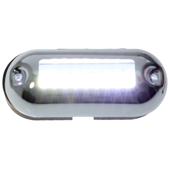 LAMPKA LED PODWODNA, 12V, 9x2,8W, IP68, KĄT ŚWIECENIA 30, 90X38MM, KOLOR BIAŁY