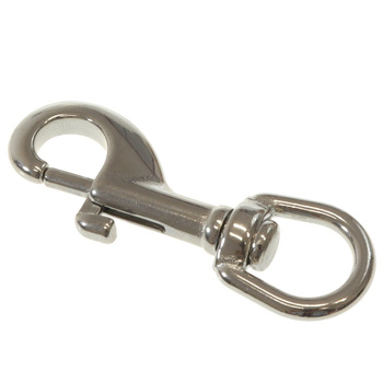 KARABIŃCZYK SNAP EYE Z KRĘTLIKIEM SCREW S/S 80MM