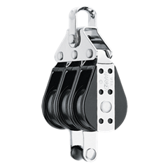 BLOK POTRÓJNY 38 MM CLASSIC ZACZEP HARKEN