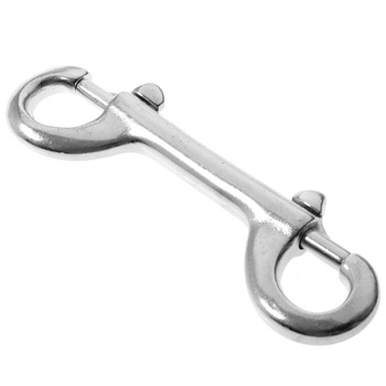 KARABIŃCZYK PODWÓJNY, STAL NIERDZEWNA L115MM