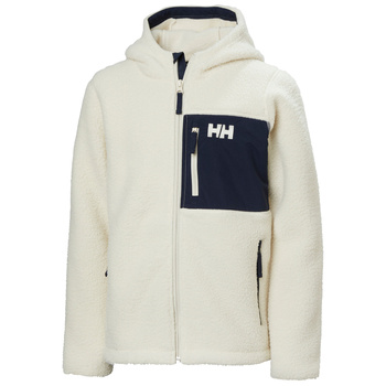 KURTKA POLAROWA HELLY HANSEN JR CHAMP PILE 41844 JACKET 2.0 CREAM