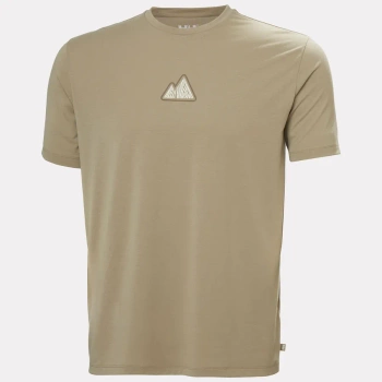 KOSZULKA MĘSKA HELLY HANSEN  SKOG GRAPHIC T-SHIRT 63082  EVERGREEN
