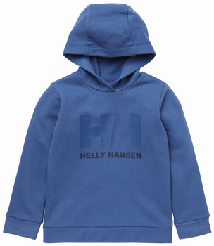 BLUZA DZIECIĘCA HELLY HANSEN LOGO HOODIE 40453 AZURITE