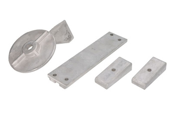 Zestaw anod TECNOSEAL (aluminium, przeznaczenie: woda morska/woda słodka) MERCURY