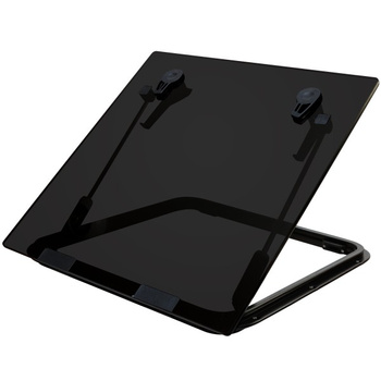 LUK FLUSH GEN.3 60 - F3G - CIEMNO SZARA SZYBA I CZARNA RAMA - 577MMX577MM