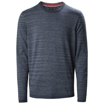 MUSTO LEKKI SWETER MĘSKI (81166) AMALGAM CREW NECK GRANAT