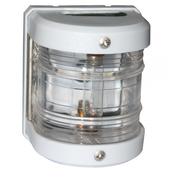 LAMPA NAWIGACYJNA MASZTOWA SILNIKOWA - 12V CLASSIC OBUDOWA BIAŁA (X)