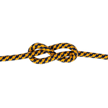 LINA CARIBIC SZOTOWA 12MM, ŻÓŁTO-GRANATOWA, DES.124