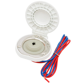 WŁĄCZNIK NOŻNY - BIAŁY - DÓŁ