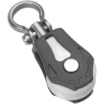 BLOCZEK POJEDYŃCZY Z KRĘTLIKIEM - ROZMIAR 0 - LINA 5MM (W)