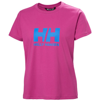 KOSZULKA DAMSKA HELLY HANSEN HH LOGO T-SHIRT 2.0 (34465) MAGENTA 2.0