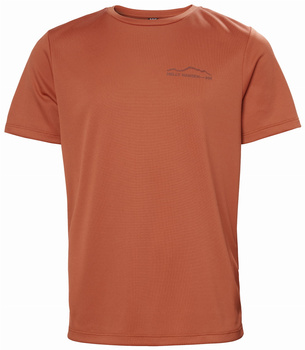 KOSZULKA DZIECIĘCA HELLY HANSEN JUNIORS' MARKA T-SHIRT (41691) TERRACOTTA