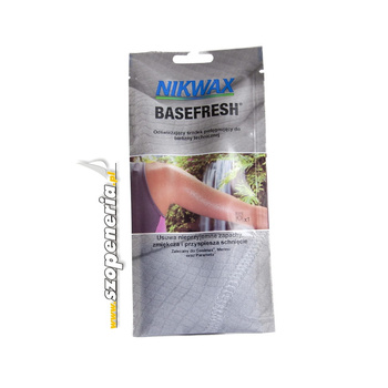 NIKWAX BASEFRESH- ŚRODEK PIELĘGNUJĄCY DO BIELIZNY TECHNICZNEJ- SASZETKA 50 ML