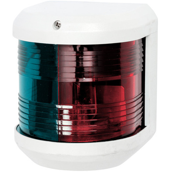 LAMPA NAWIGACYJNA S41 DZIOBOWA DWUSEKTOROWA - 12V OBUDOWA BIAŁA (F)